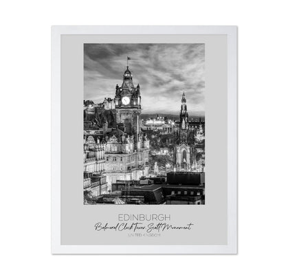 Edinburgh Twilight Skyline