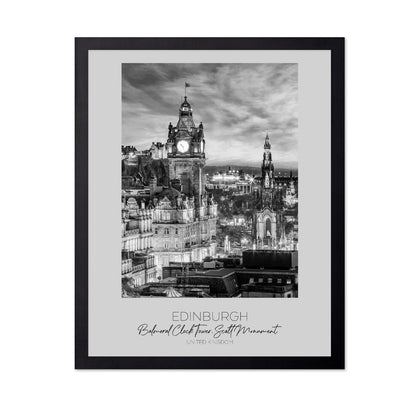 Edinburgh Twilight Skyline