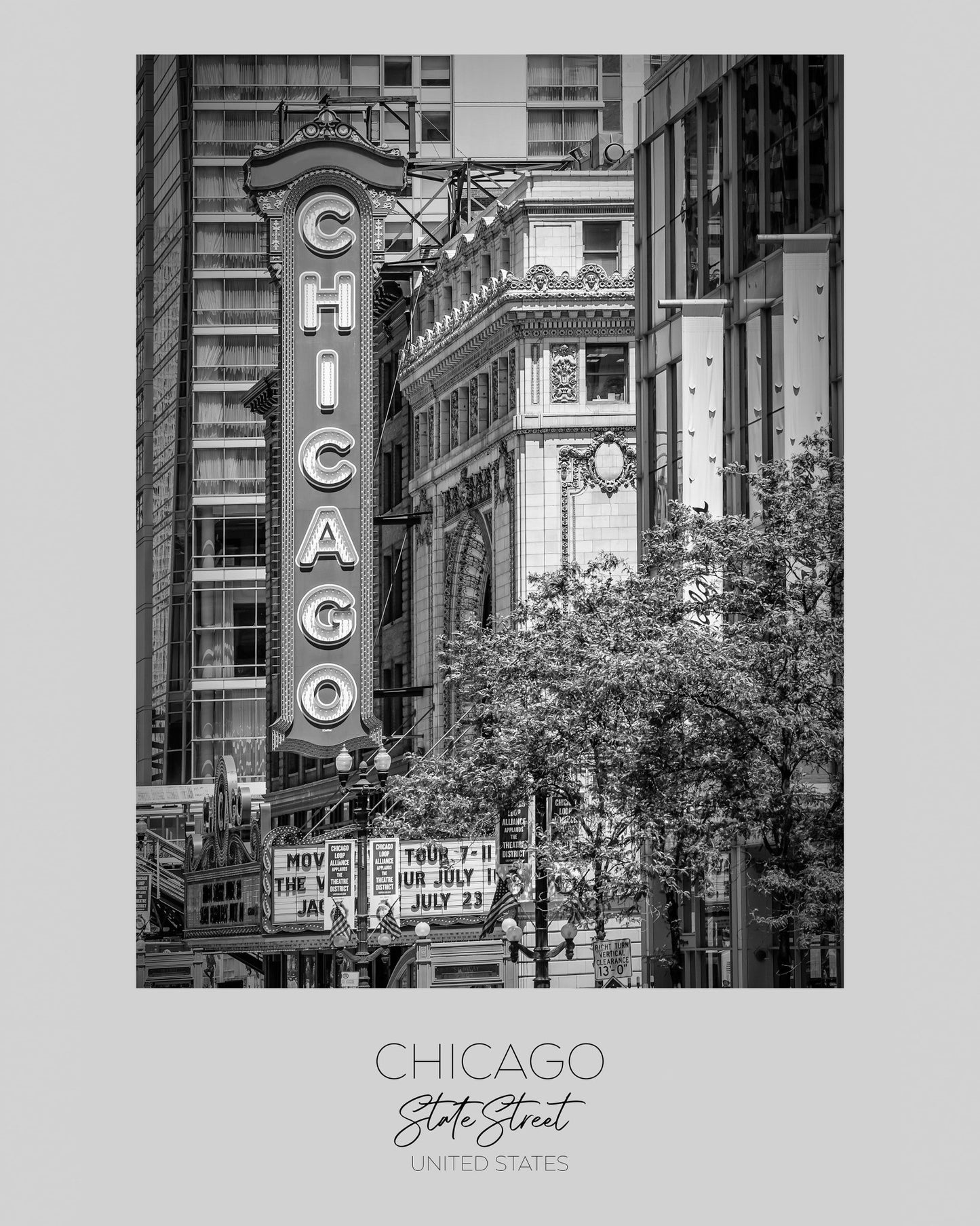 Chicago Theater Sign