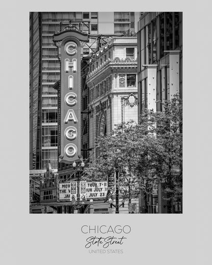 Chicago Theater Sign
