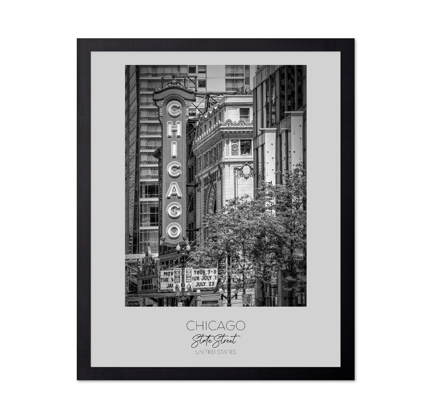 Chicago Theater Sign