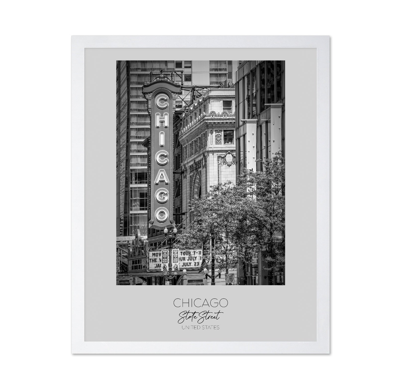 Chicago Theater Sign