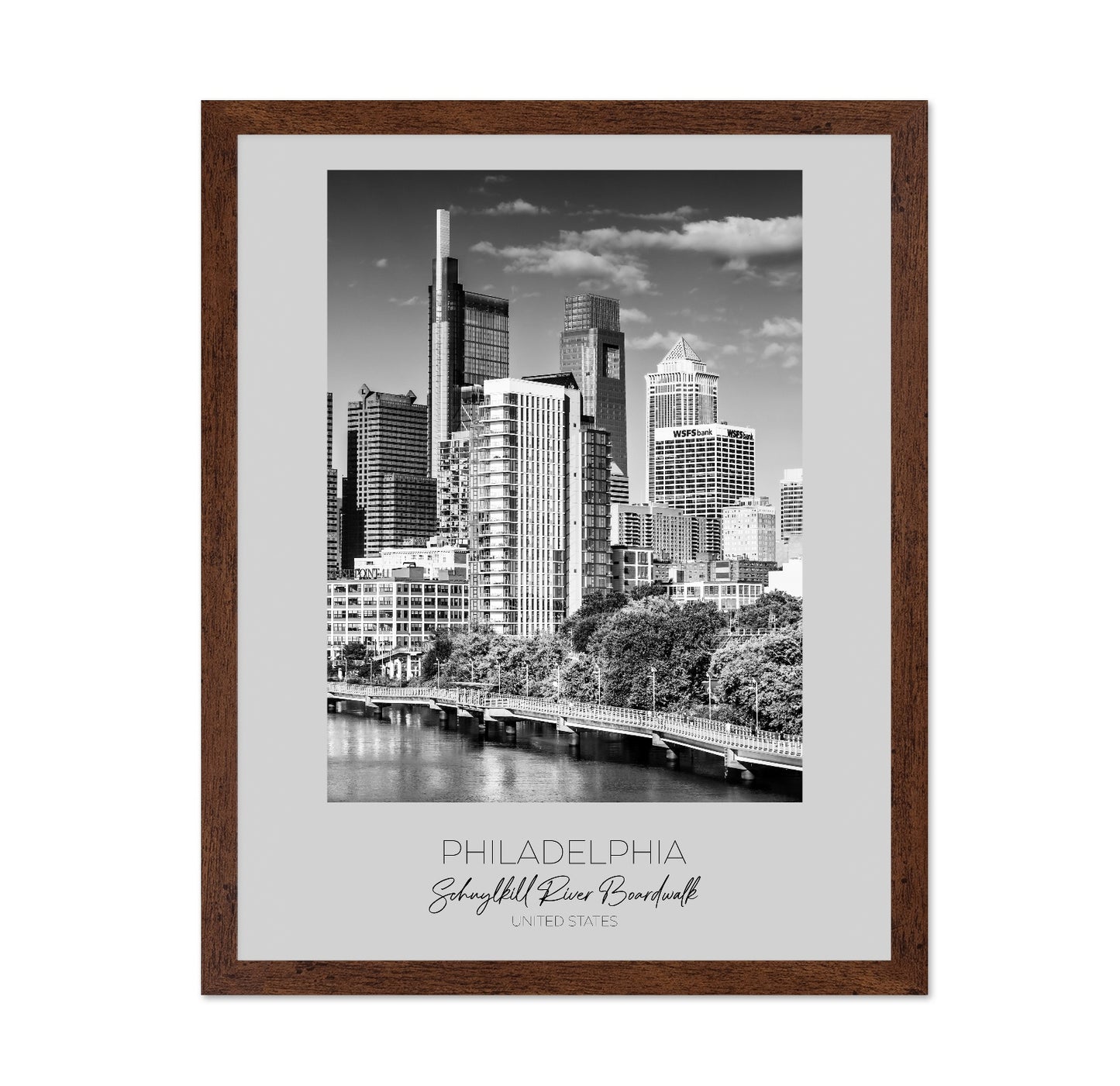 Philly River Skyline