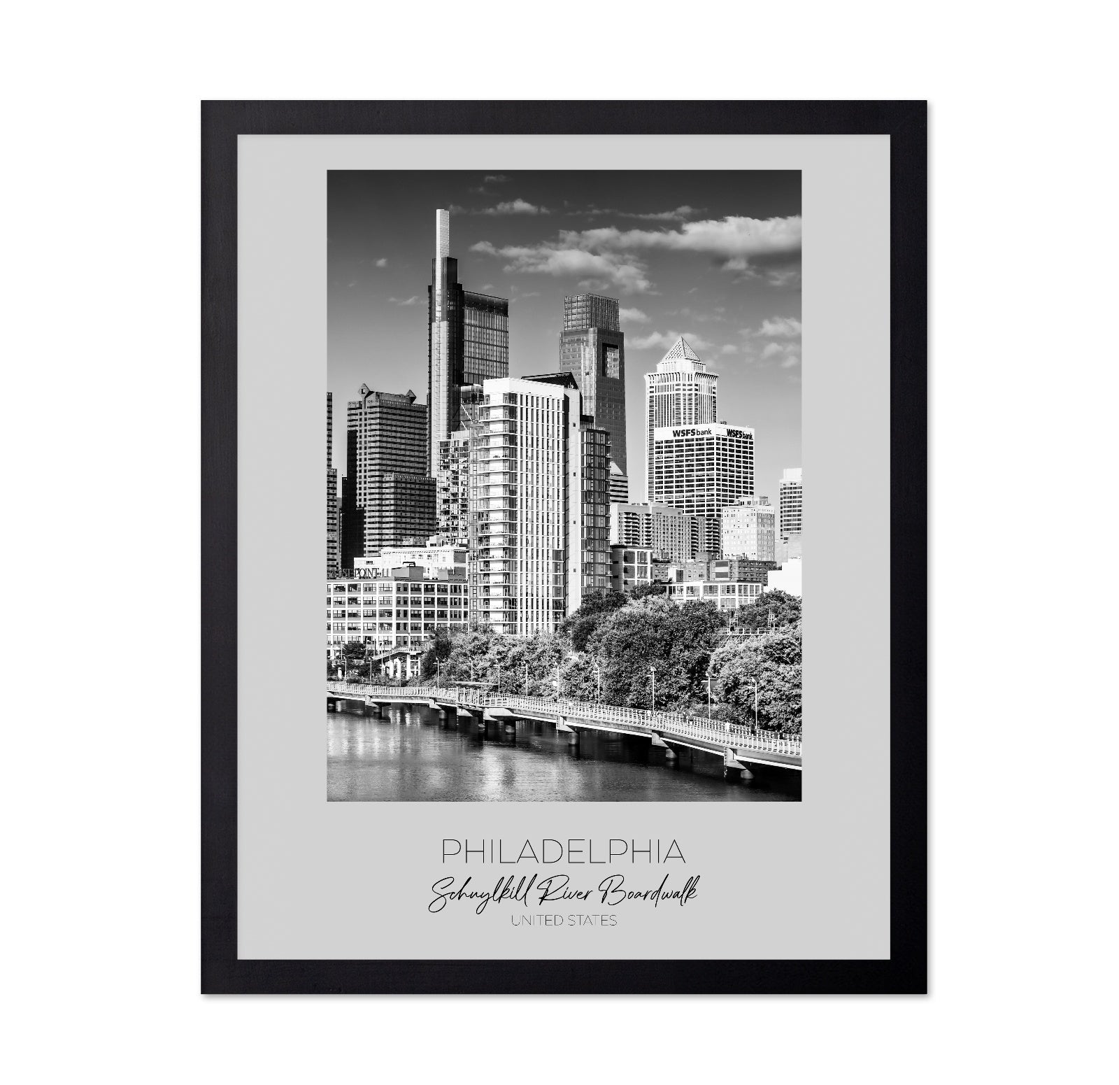 Philly River Skyline
