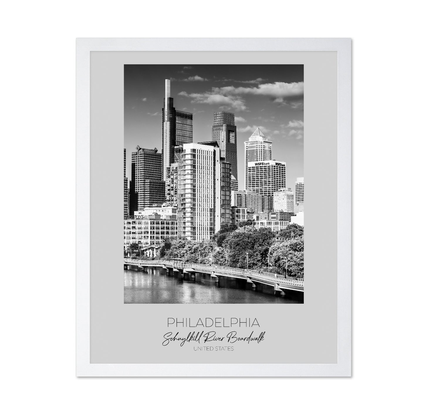 Philly River Skyline