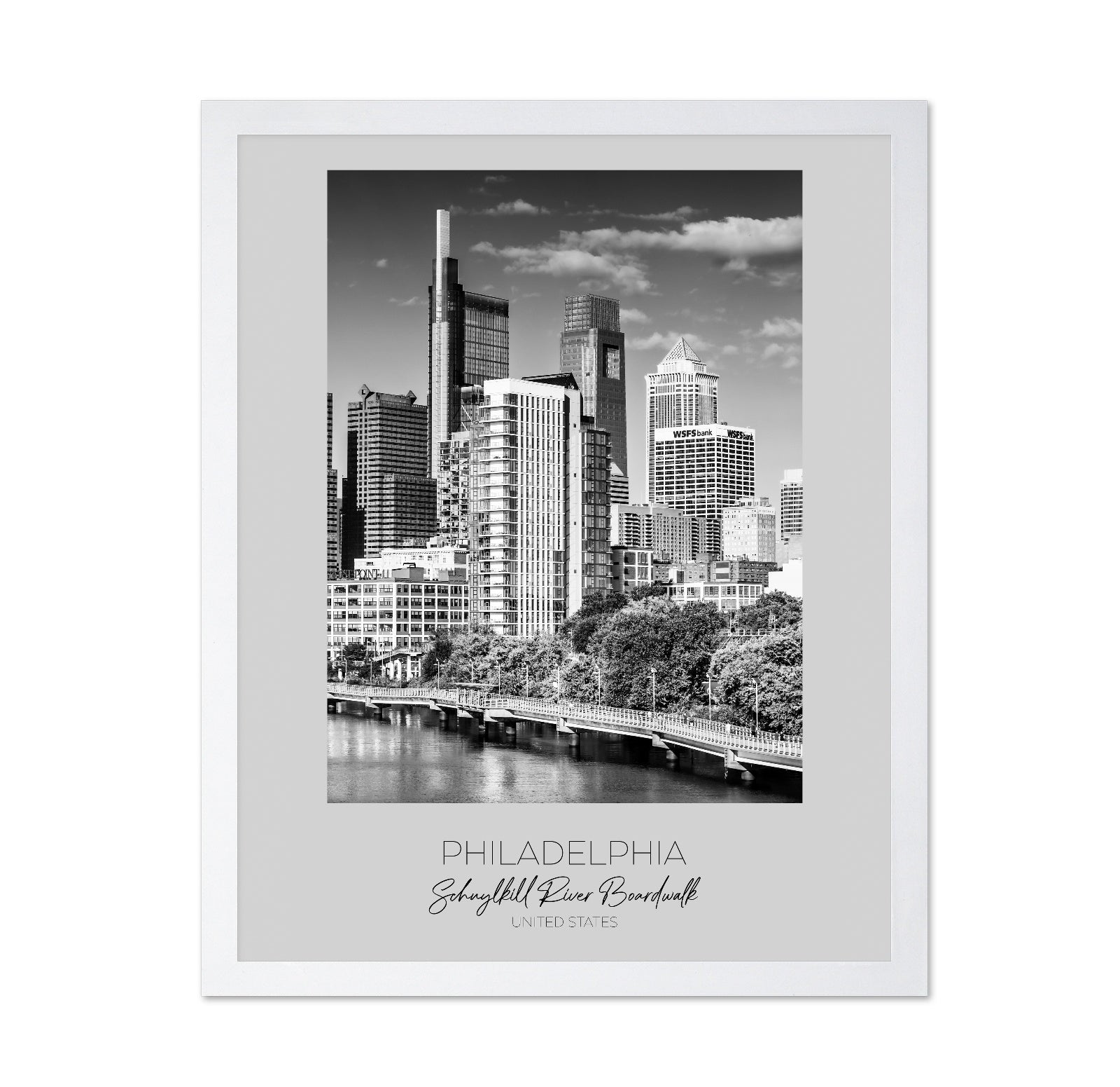 Philly River Skyline