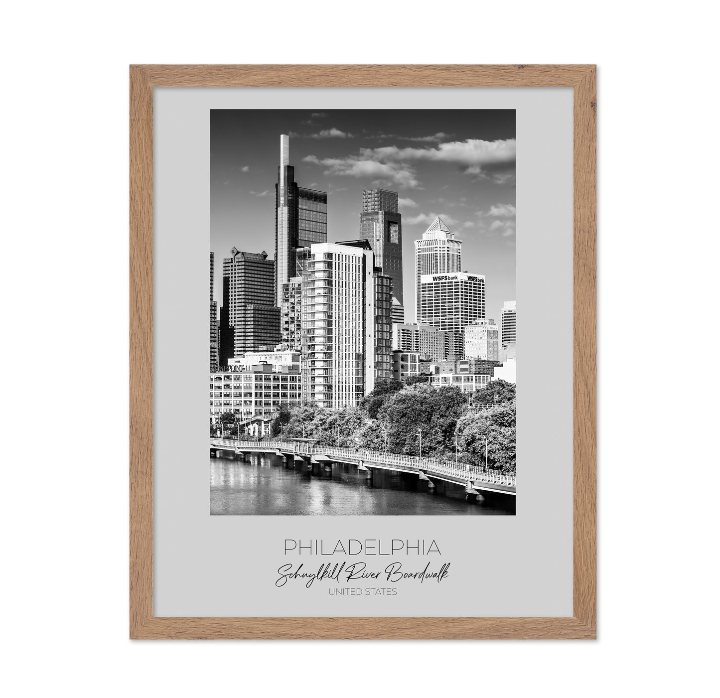 Philly River Skyline