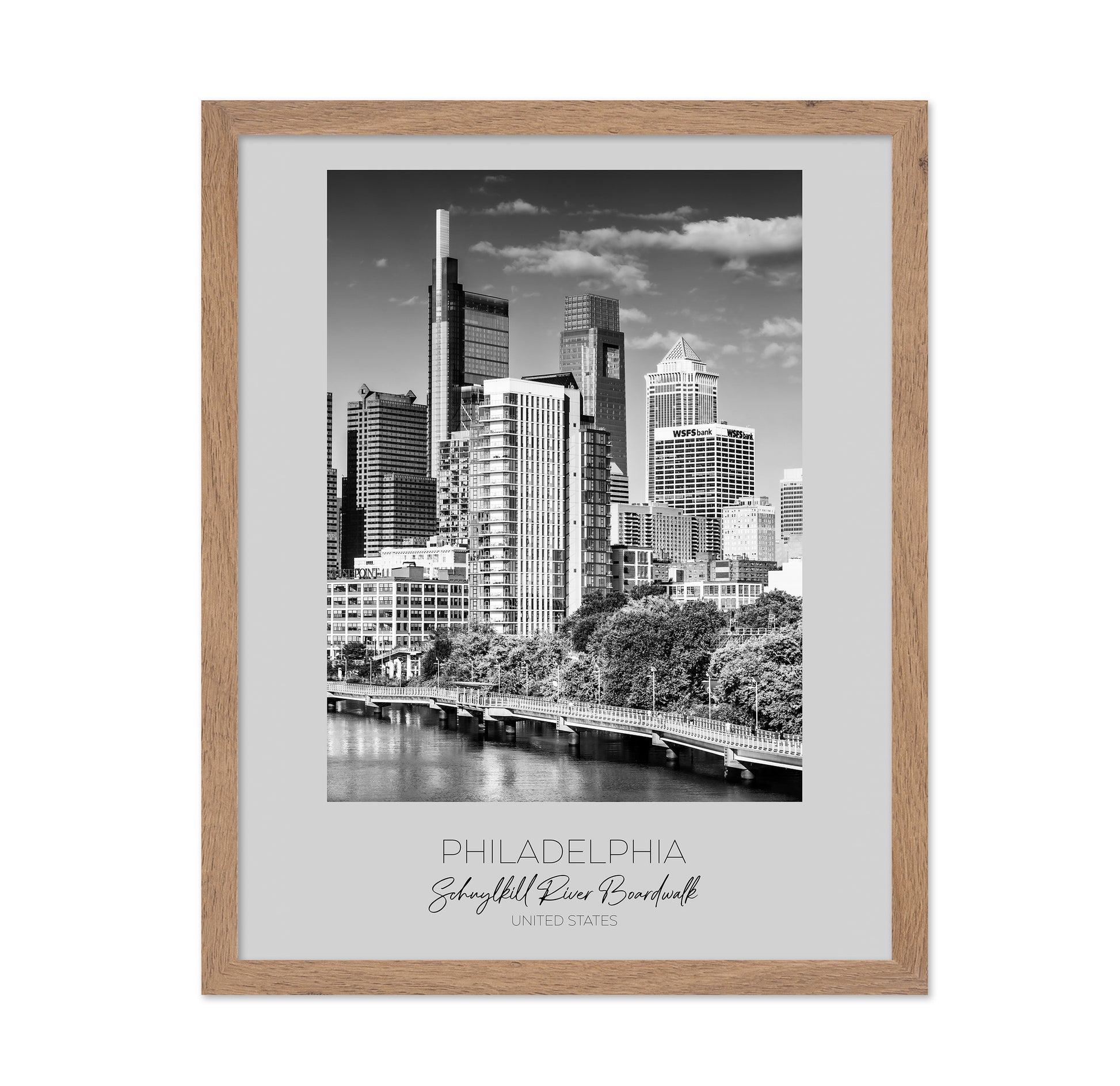 Philly River Skyline