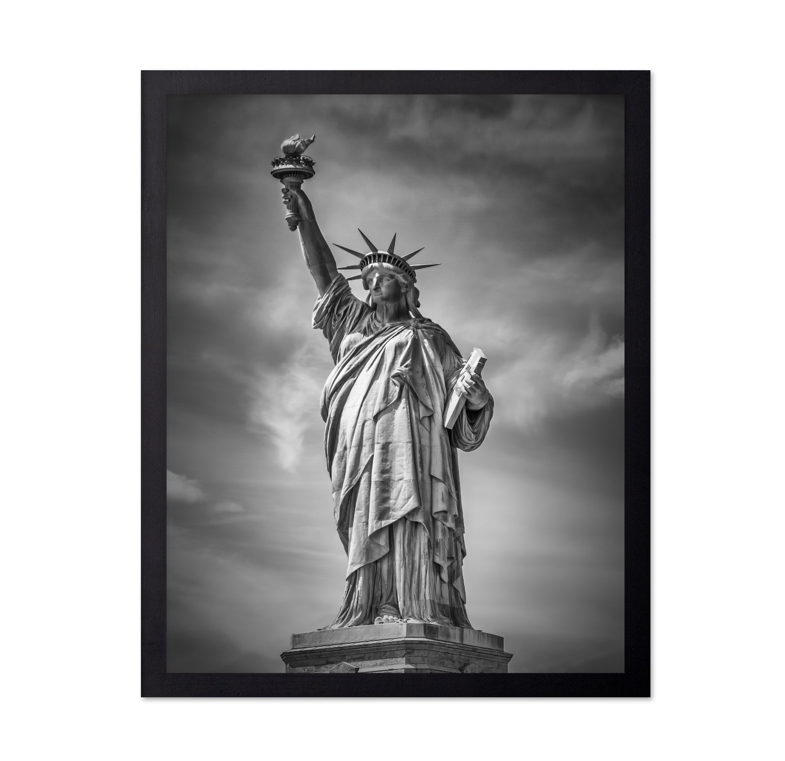 Liberty Statue Monochrome