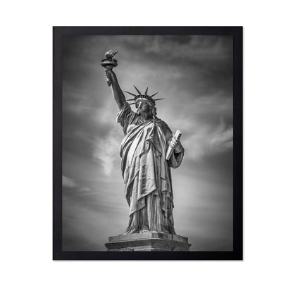 Liberty Statue Monochrome