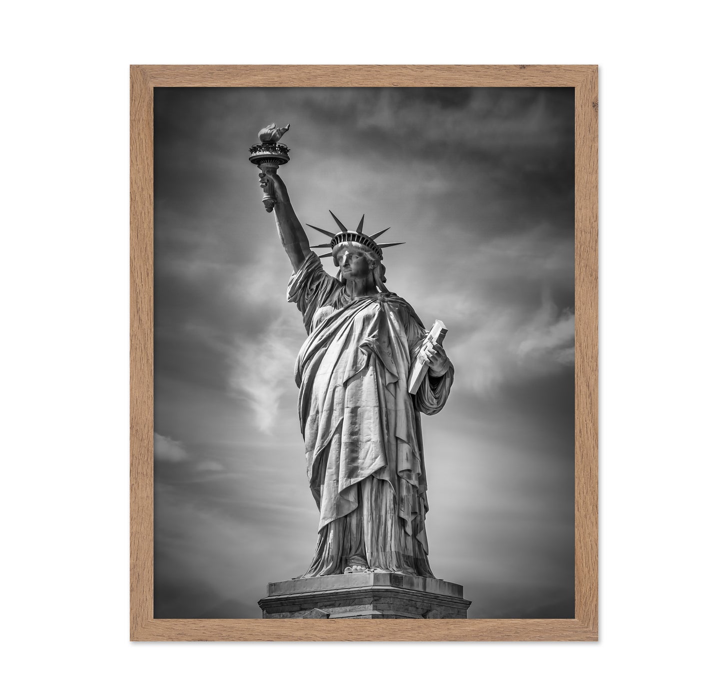 Liberty Statue Monochrome