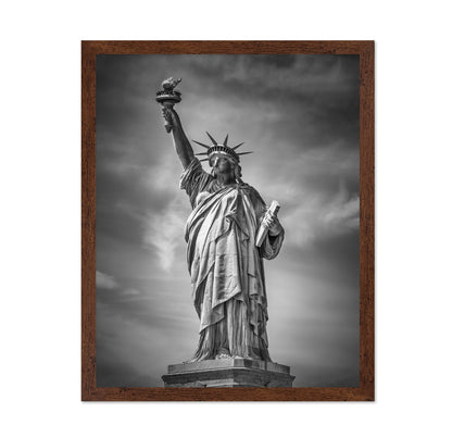 Liberty Statue Monochrome