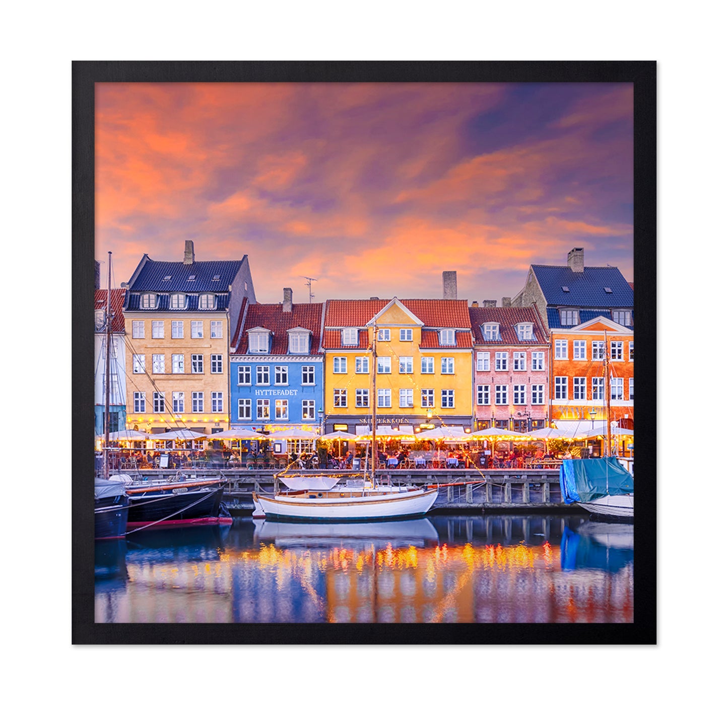 Nyhavn Evening Lights