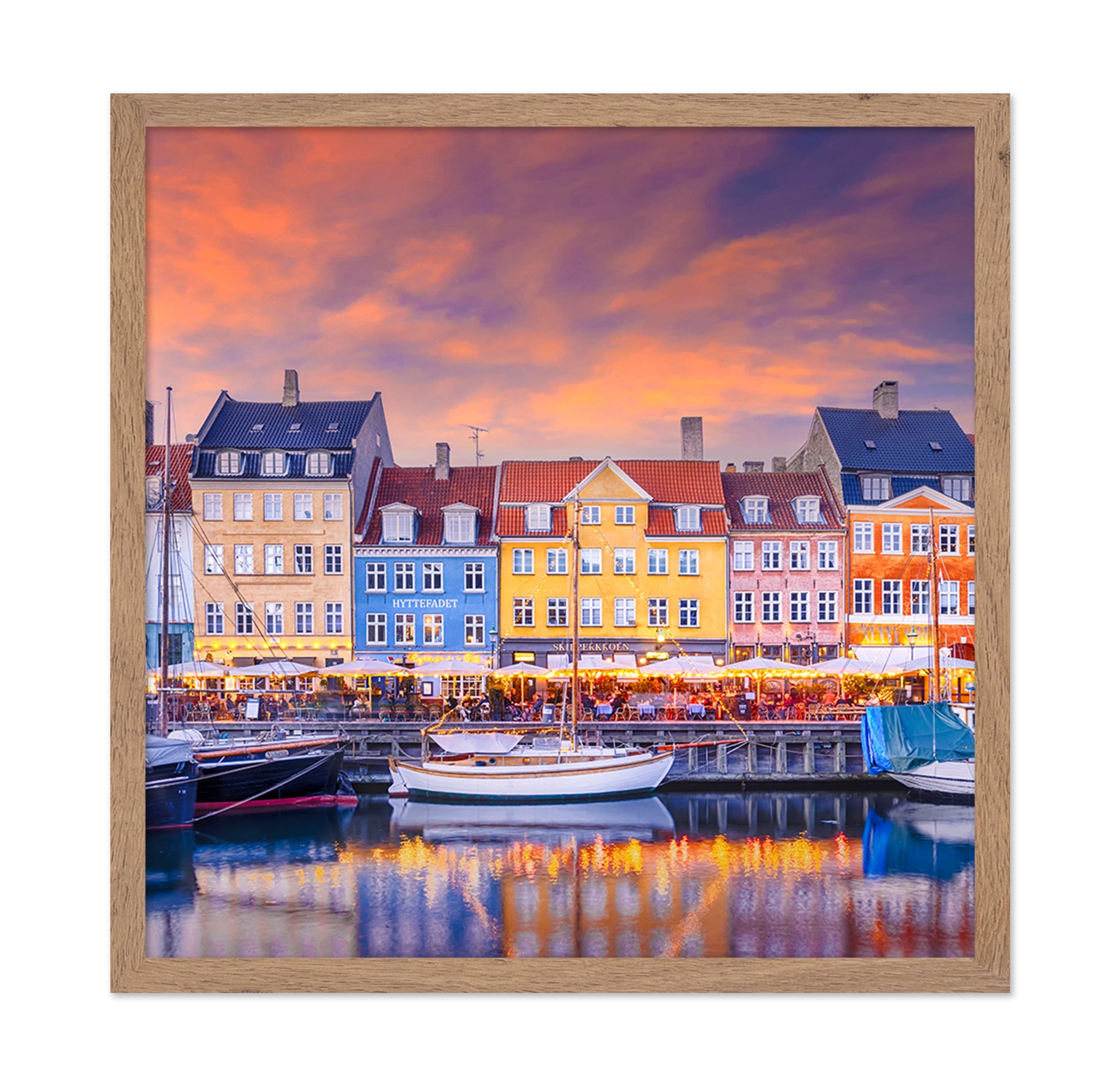 Nyhavn Evening Lights