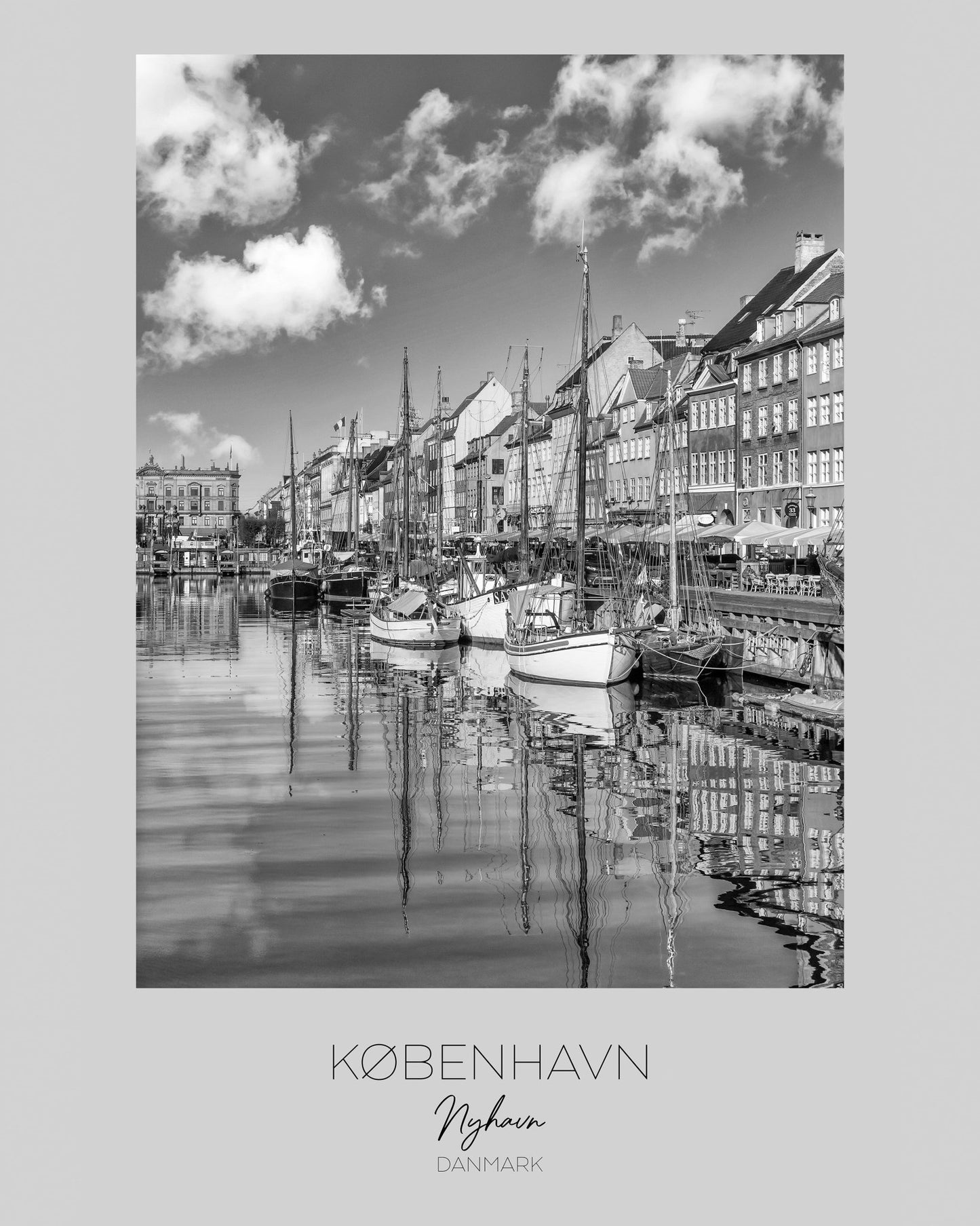 Nyhavn Harbor Boats
