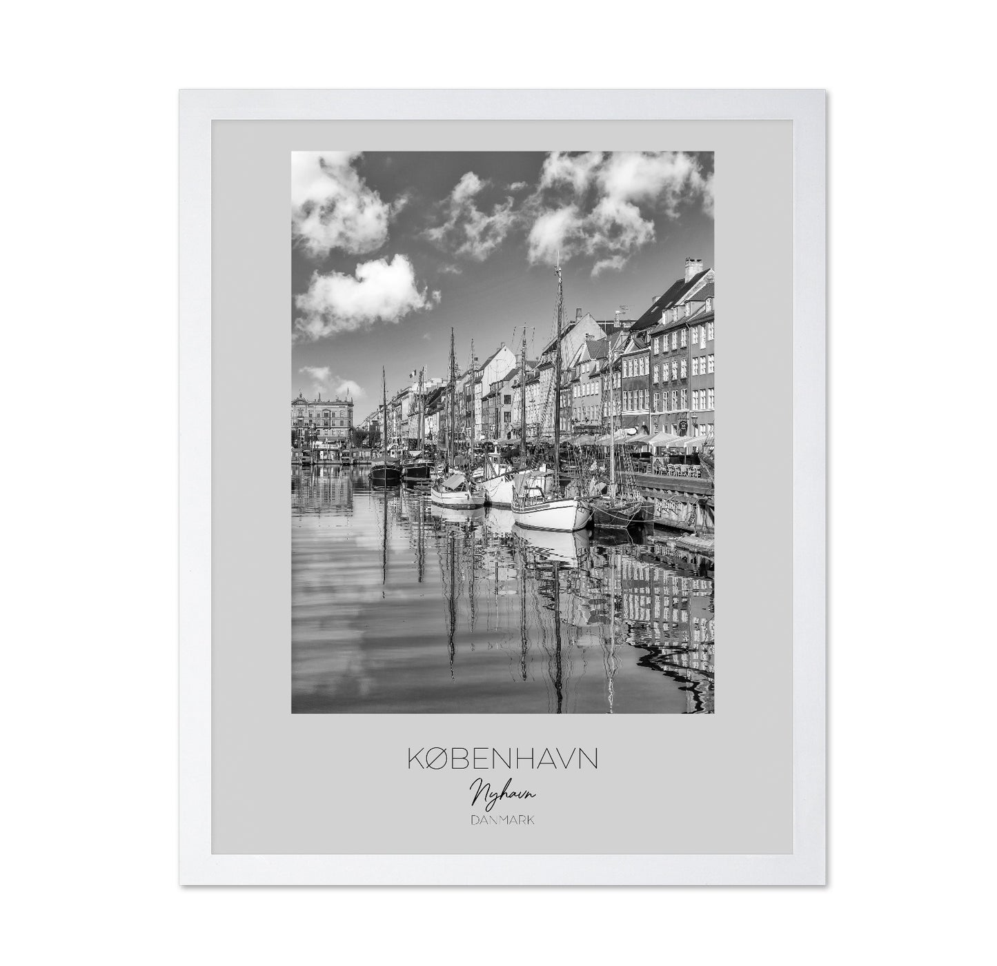 Nyhavn Harbor Boats