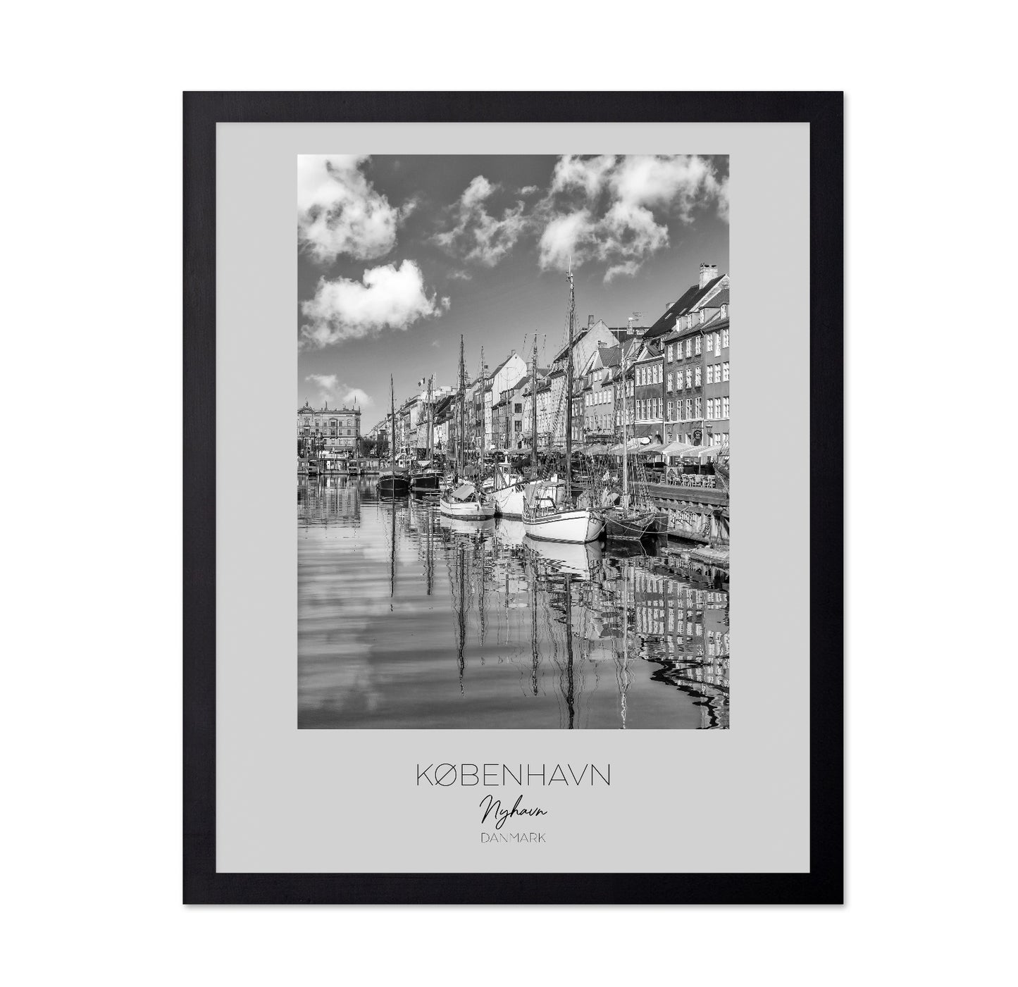 Nyhavn Harbor Boats