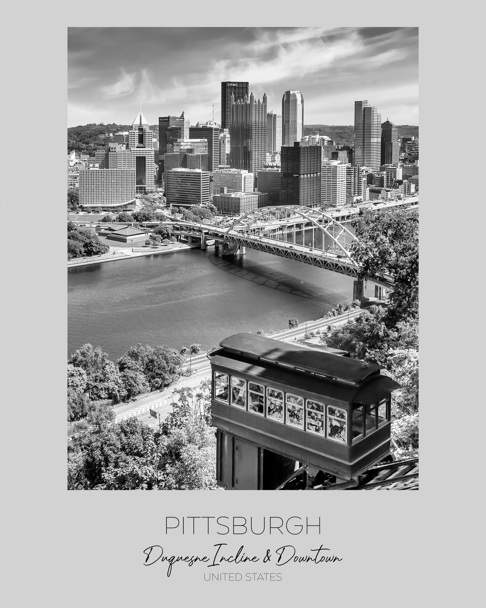 Pittsburgh Skyline View