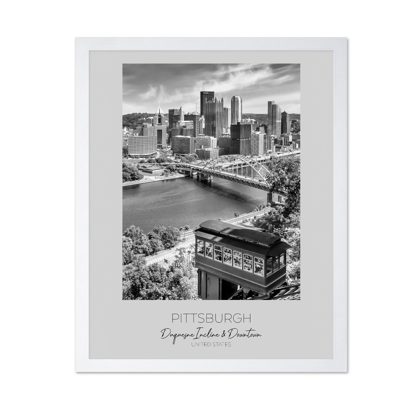 Pittsburgh Skyline View