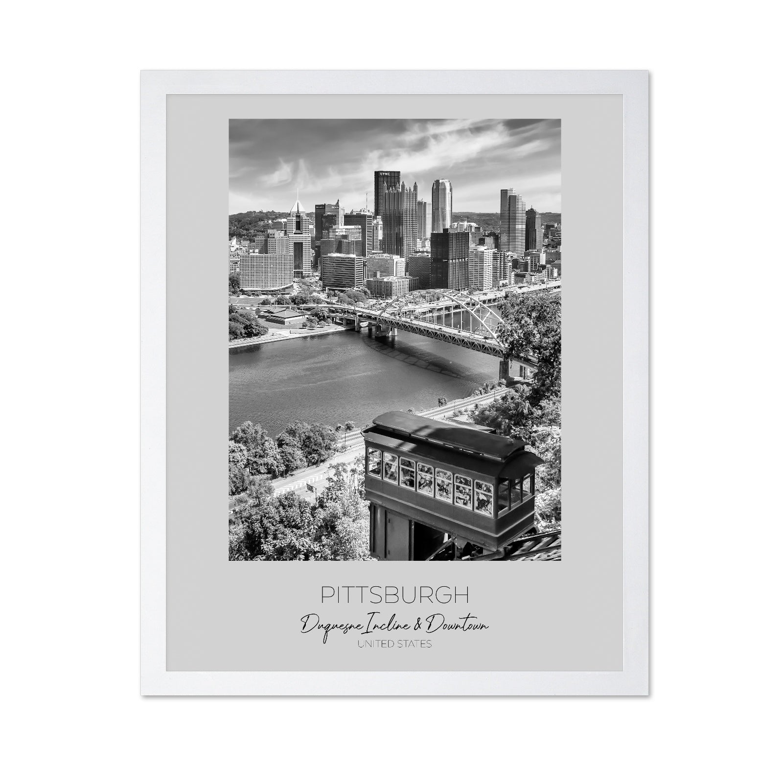 Pittsburgh Skyline View