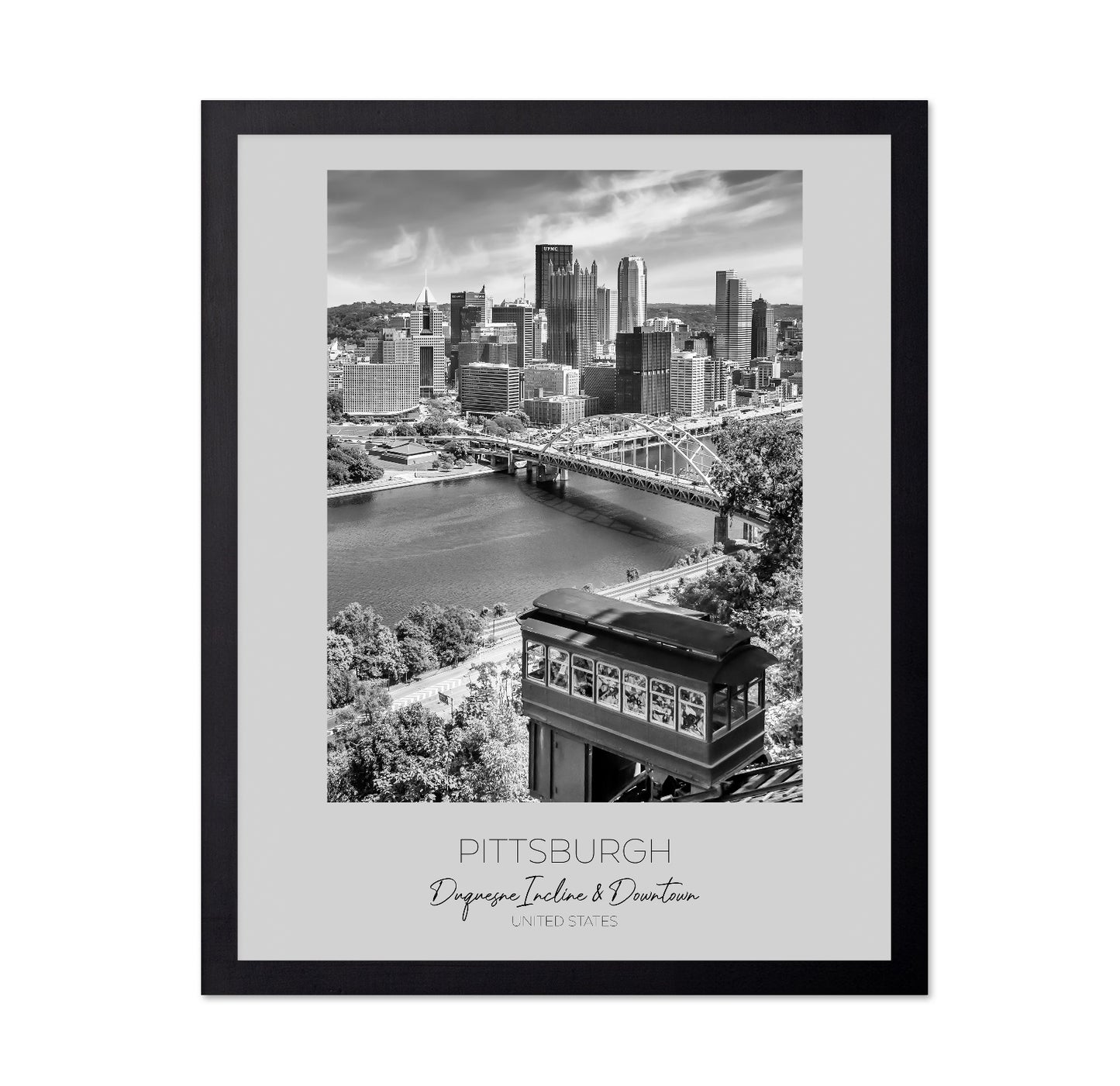 Pittsburgh Skyline View