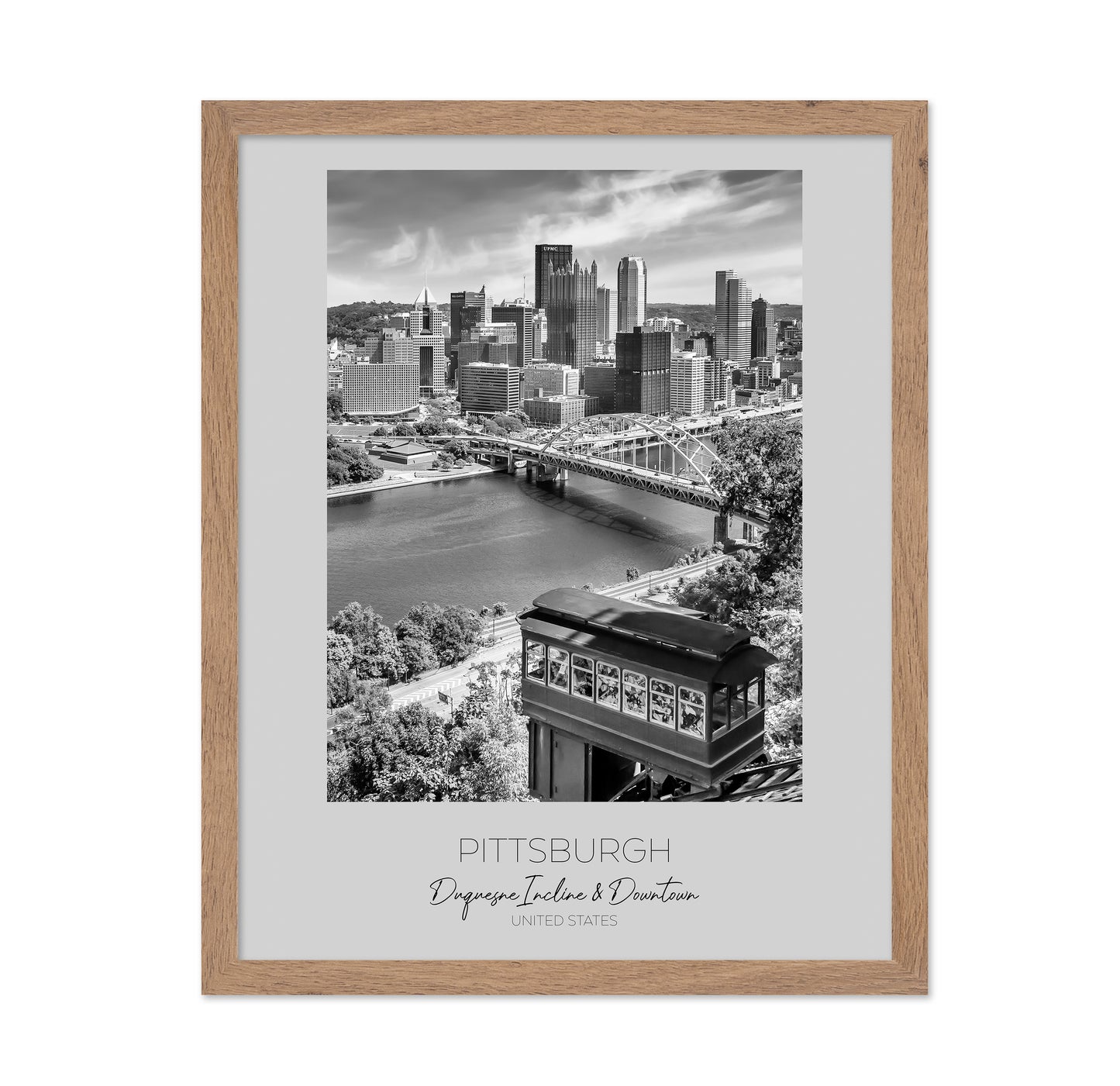 Pittsburgh Skyline View