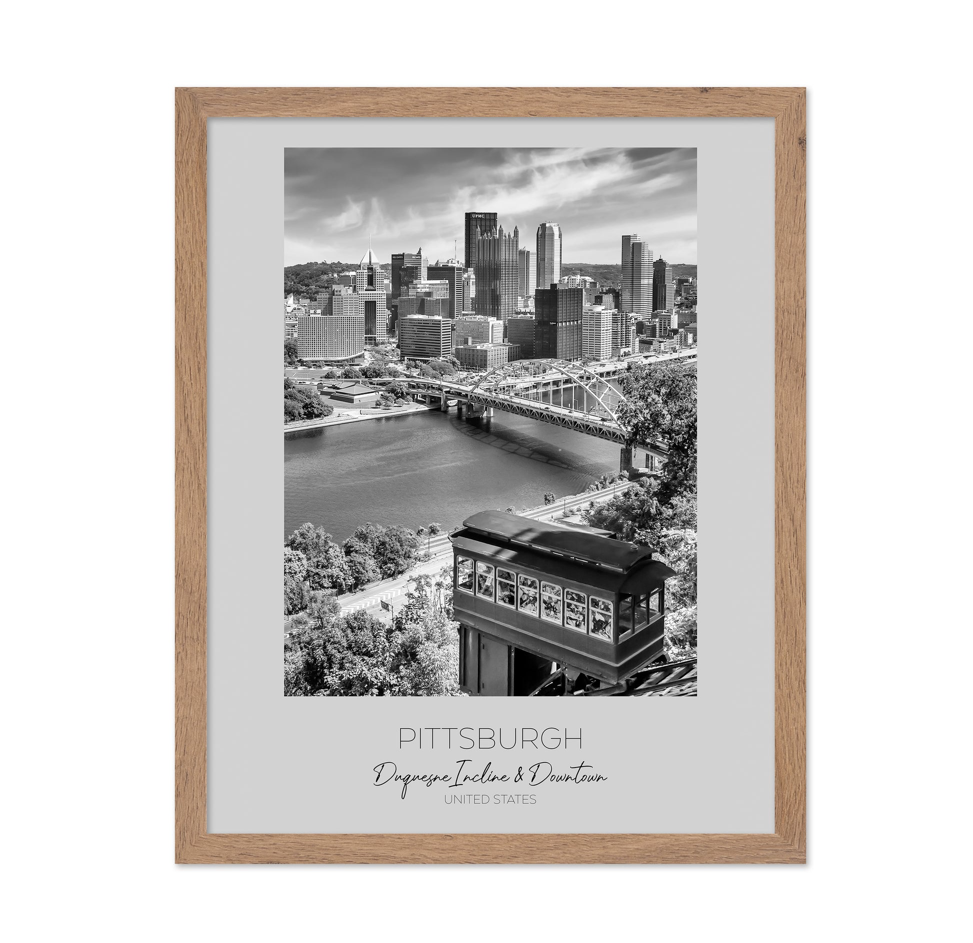 Pittsburgh Skyline View