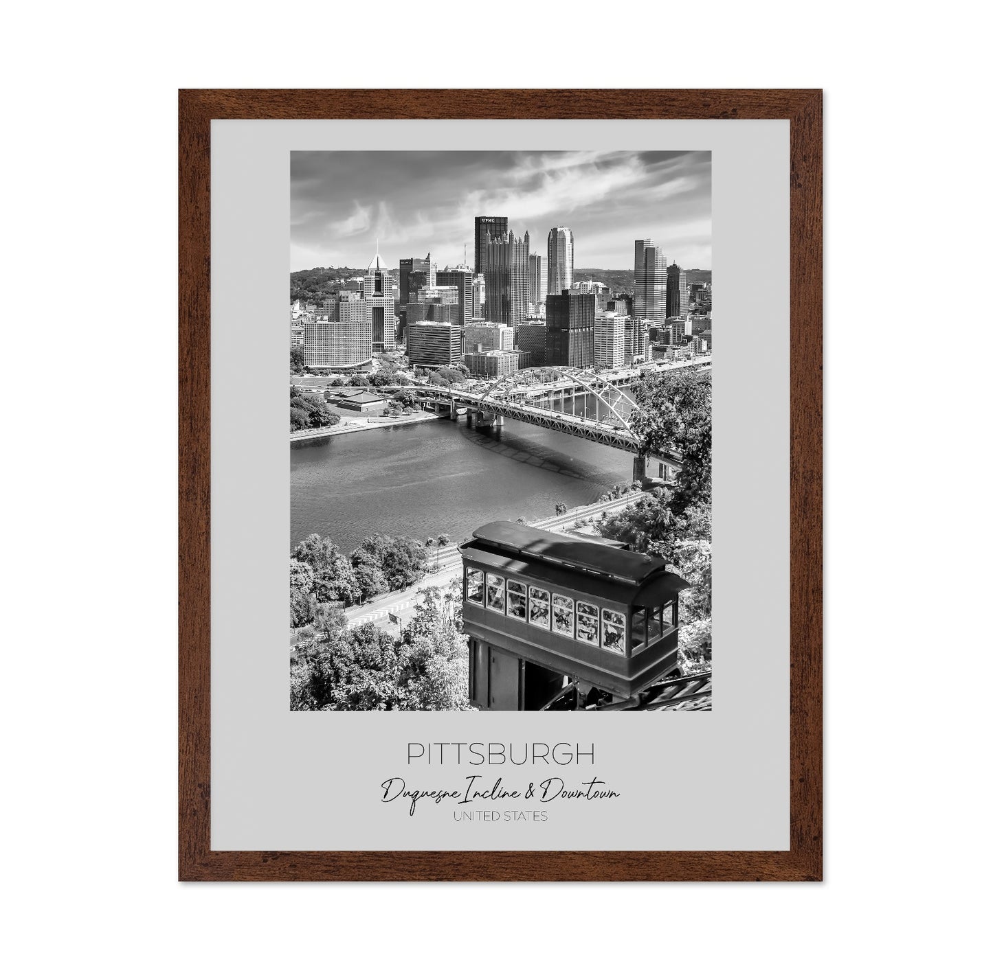 Pittsburgh Skyline View