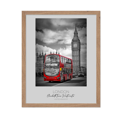 London Red Bus View