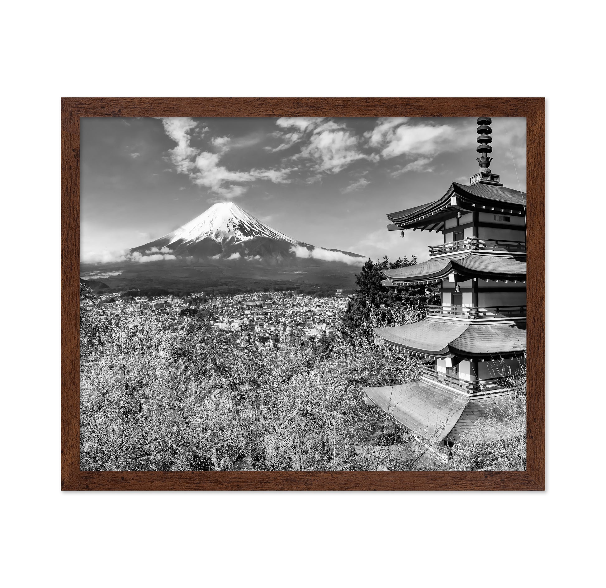 Mount Fuji Pagoda View