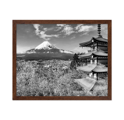 Mount Fuji Pagoda View