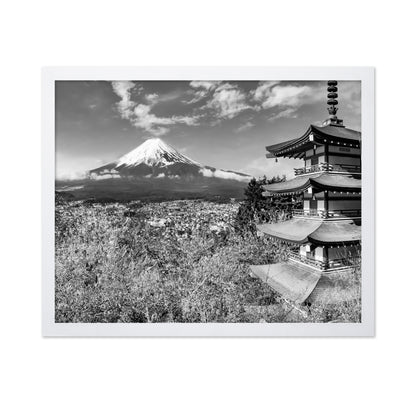 Mount Fuji Pagoda View