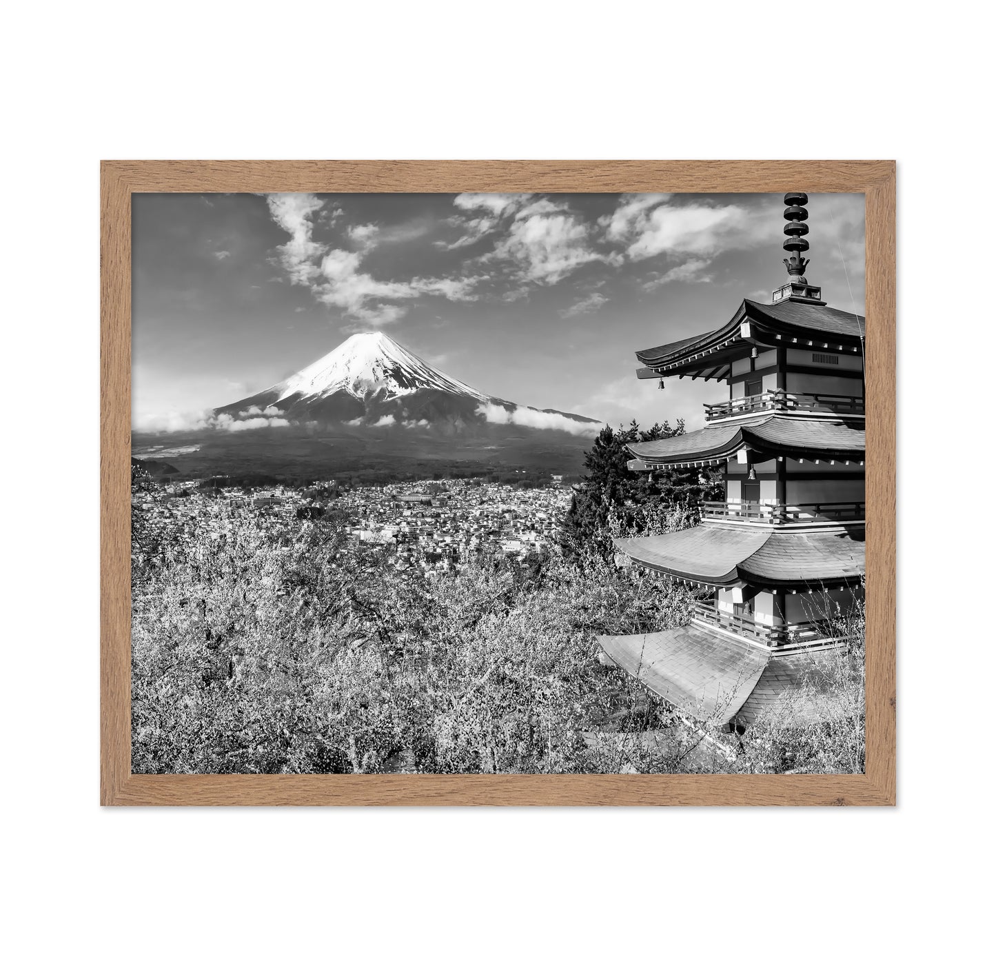 Mount Fuji Pagoda View