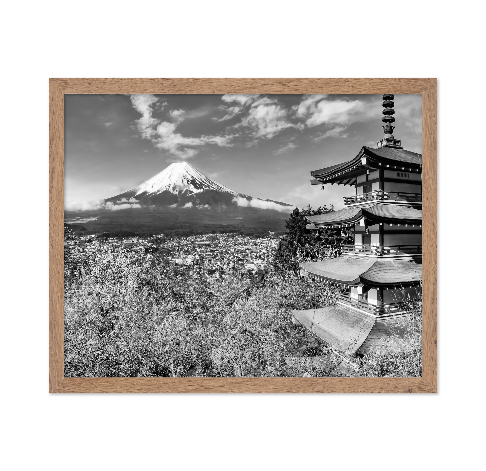 Mount Fuji Pagoda View