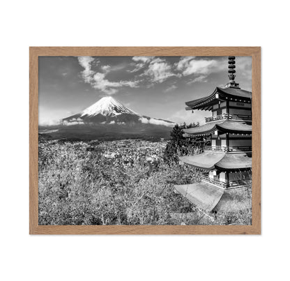 Mount Fuji Pagoda View