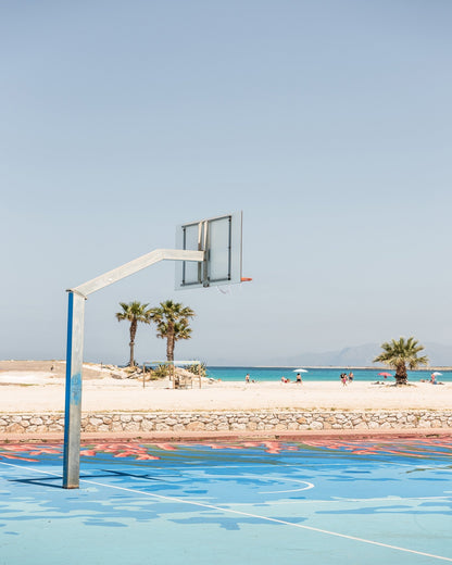 Beach Basketball Court