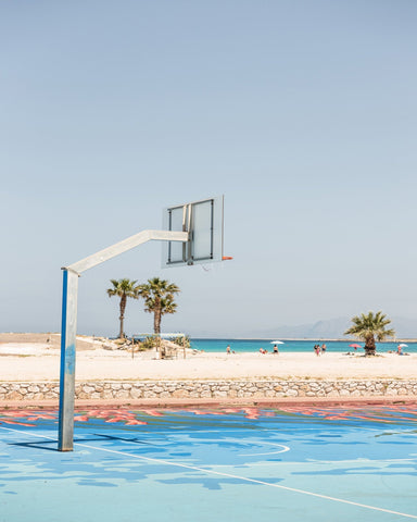 Beach Basketball Court