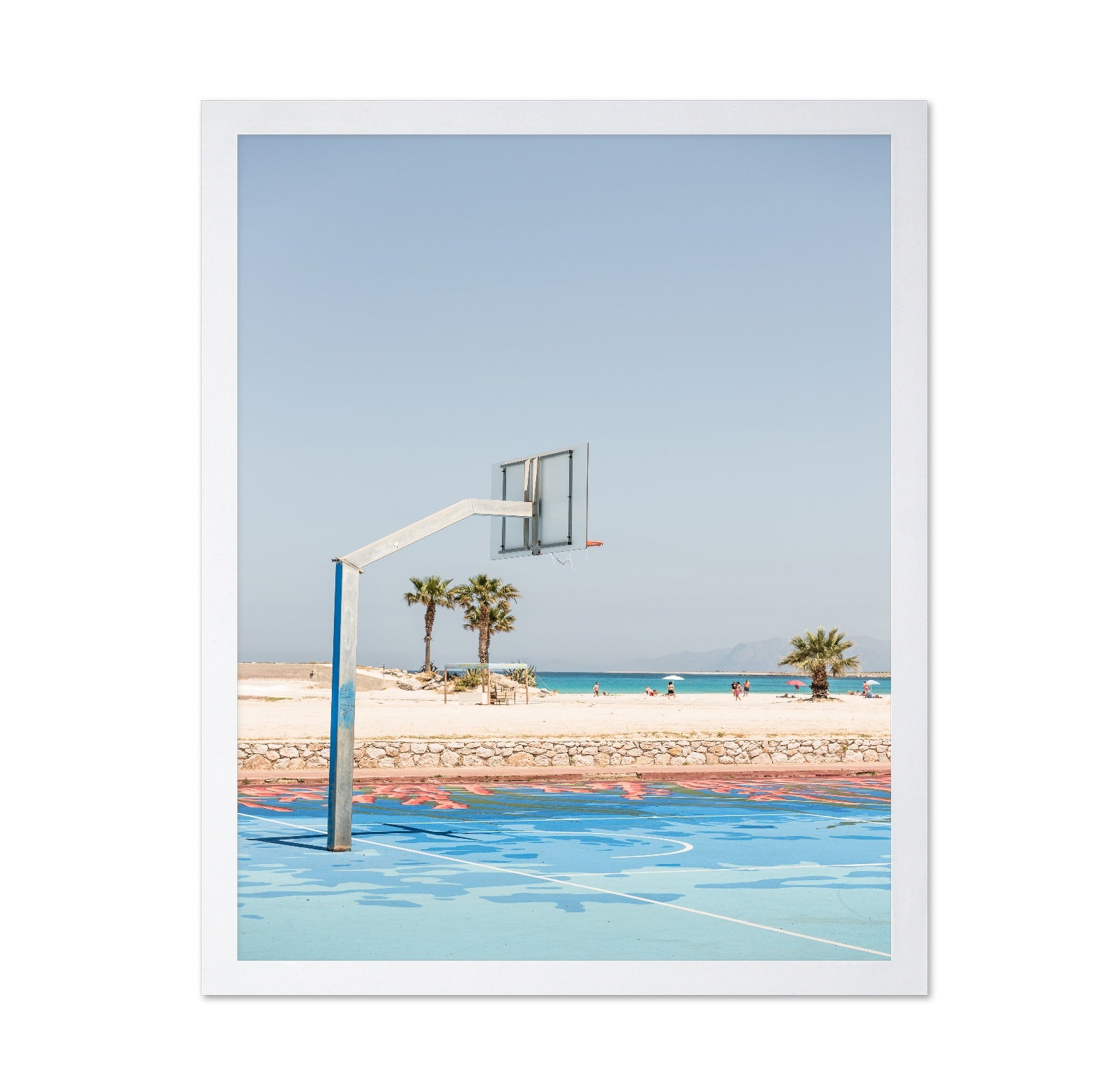 Beach Basketball Court