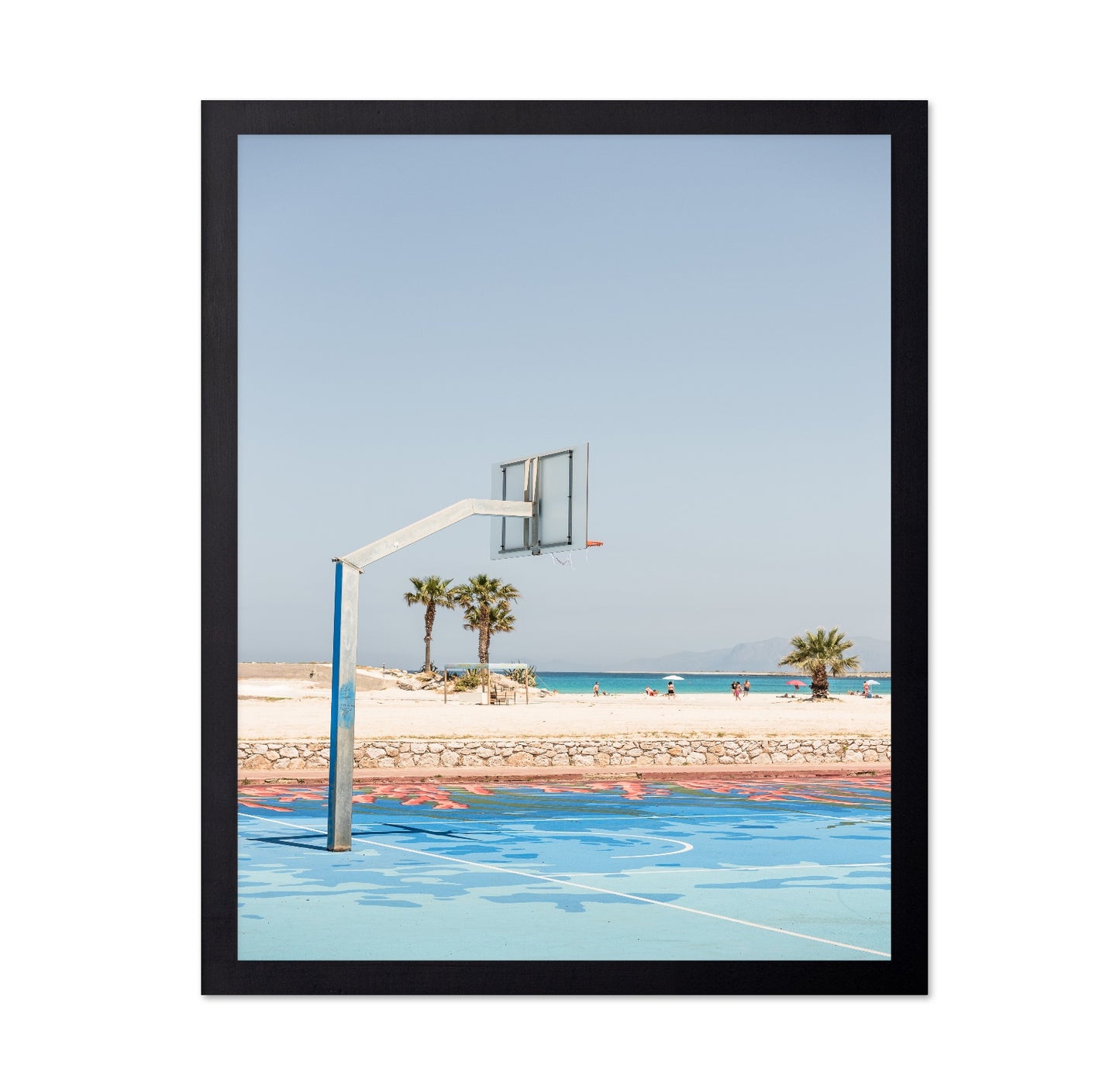 Beach Basketball Court