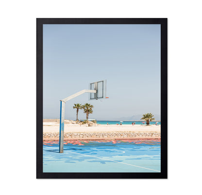 Beach Basketball Court