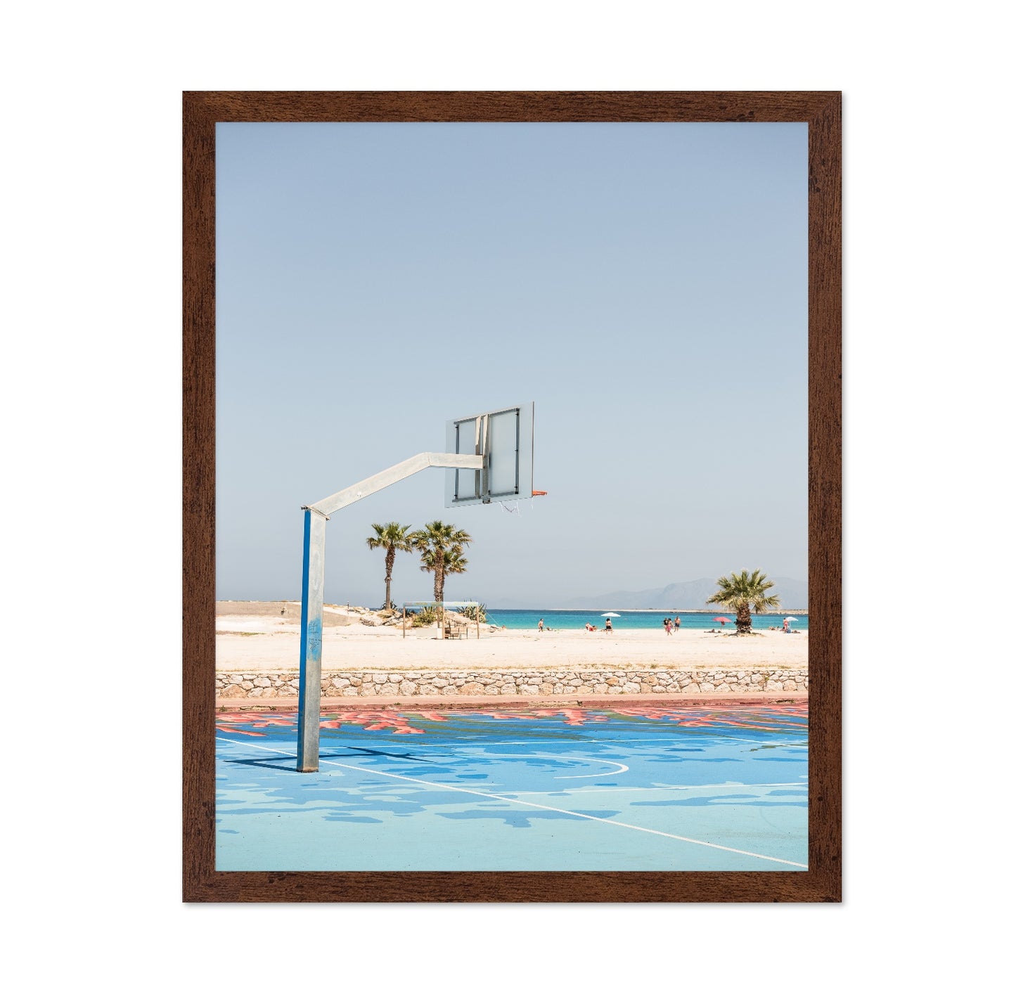 Beach Basketball Court