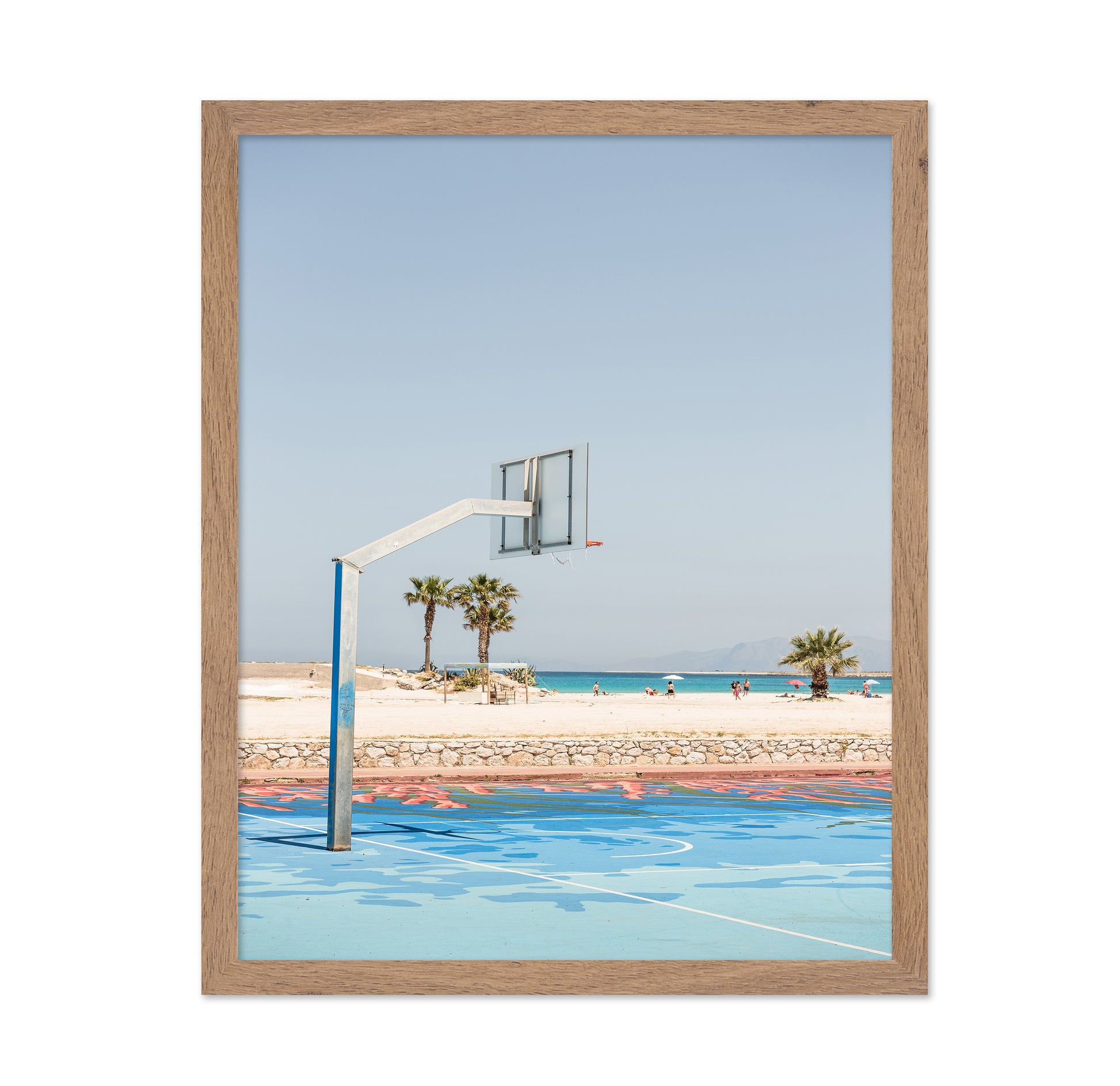 Beach Basketball Court