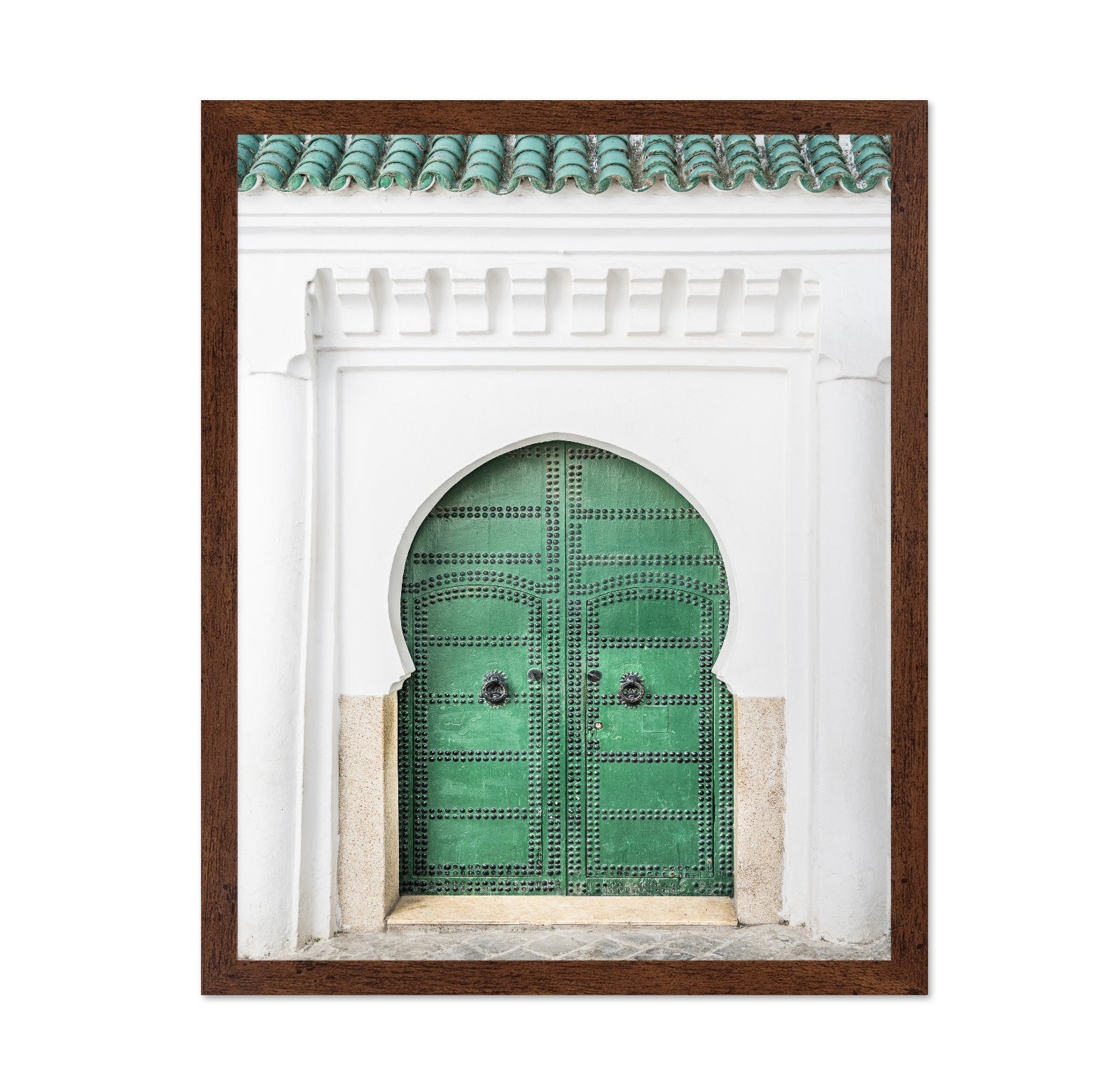Green Moroccan Door