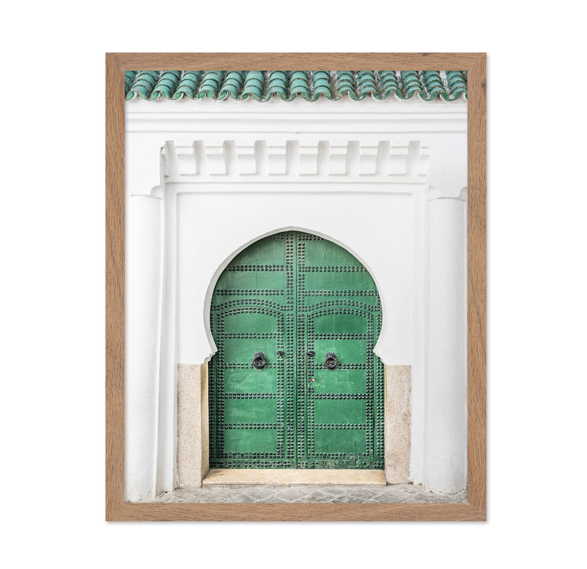 Green Moroccan Door