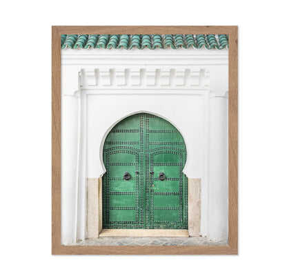 Green Moroccan Door