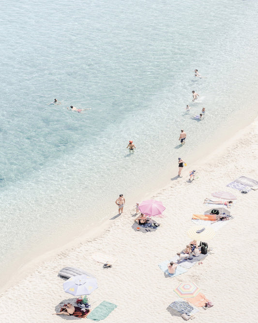 Aerial Beach Scene
