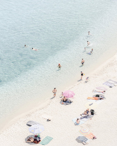 Aerial Beach Scene