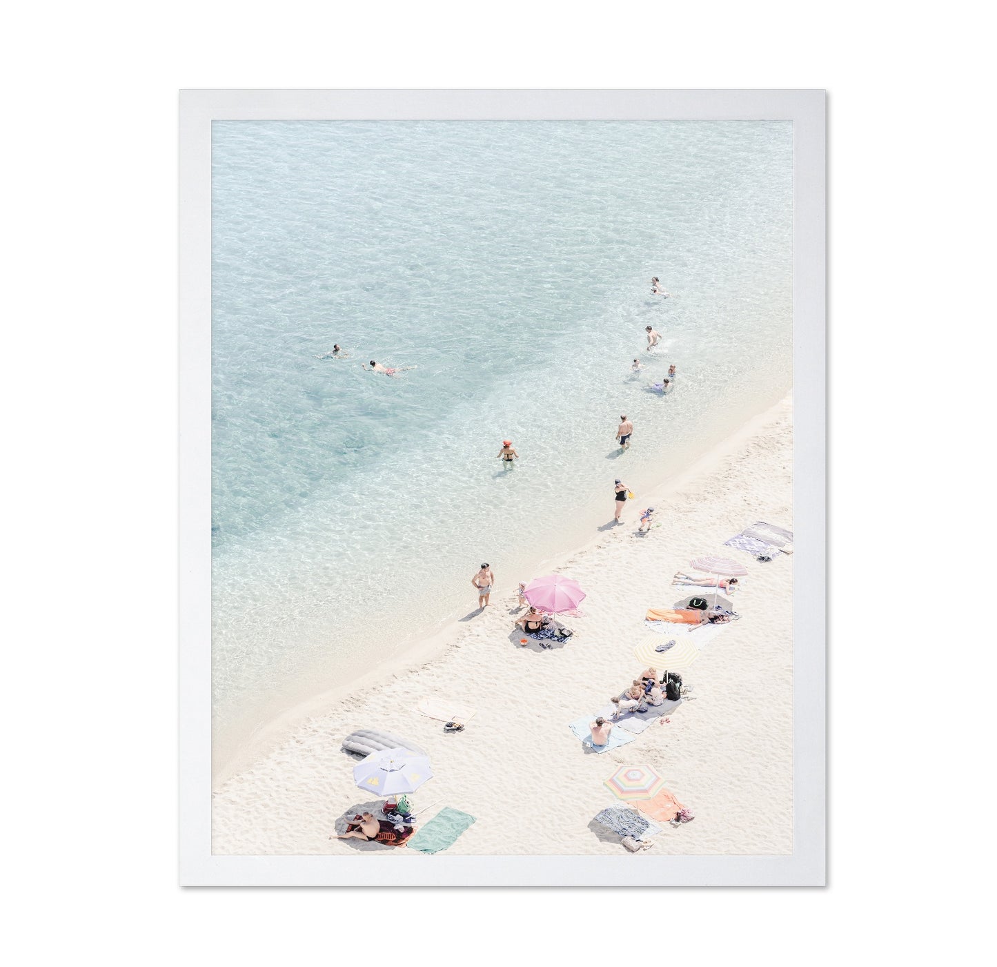 Aerial Beach Scene