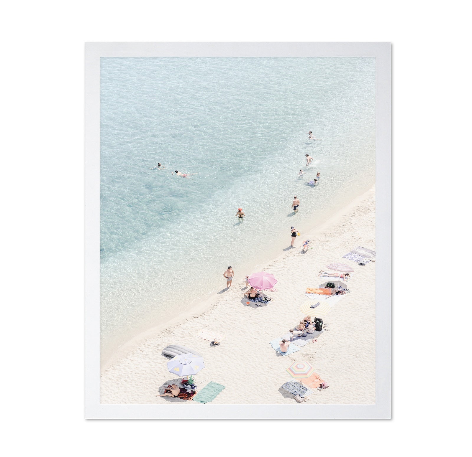 Aerial Beach Scene