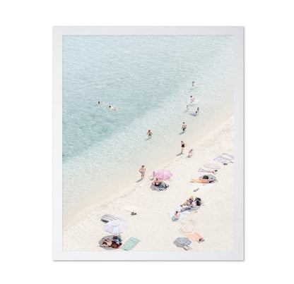 Aerial Beach Scene